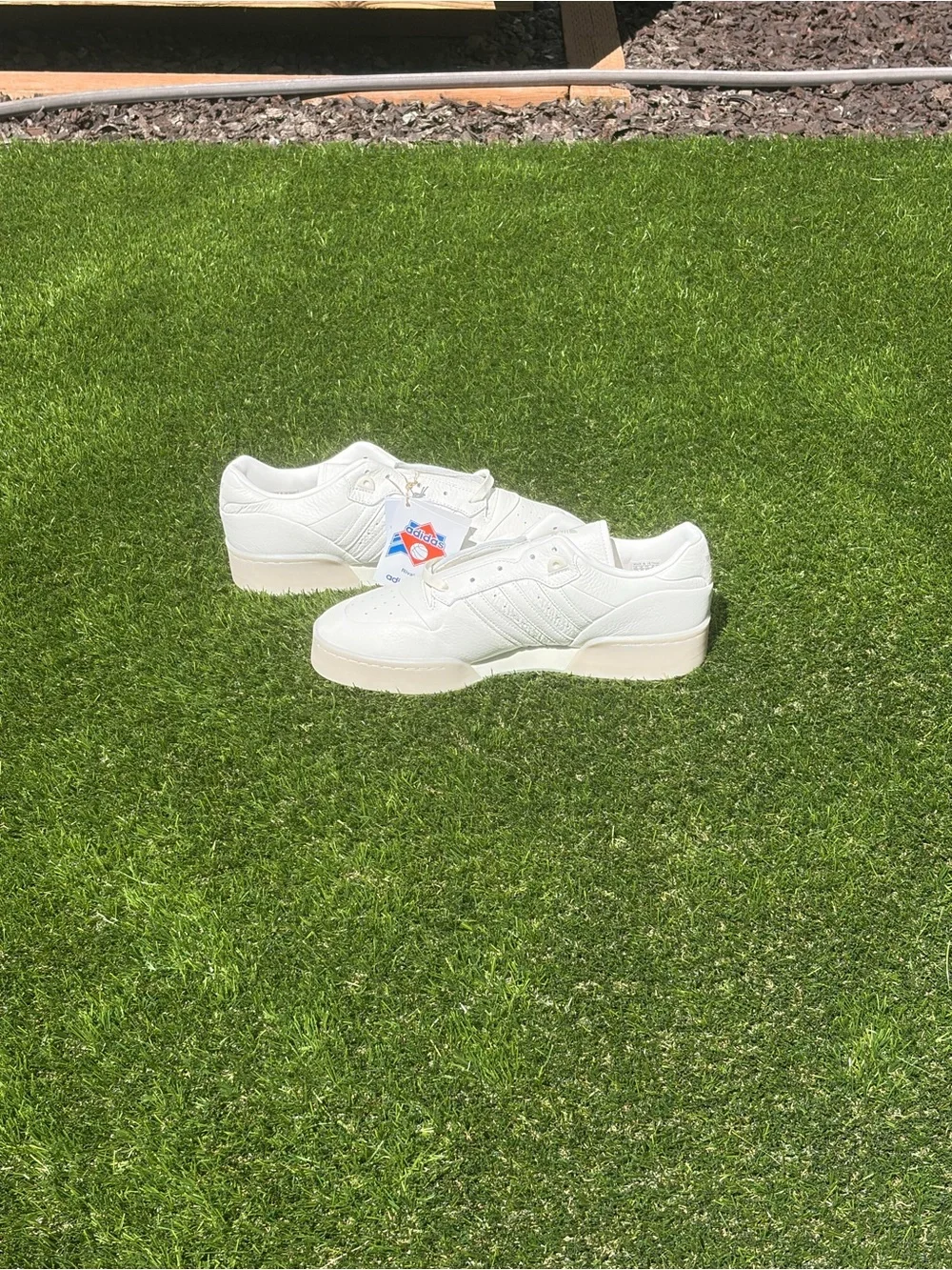 adidas Rivalry Lux Low Cloud White Ivory IF7184 Men's Size 11.5 New With Box